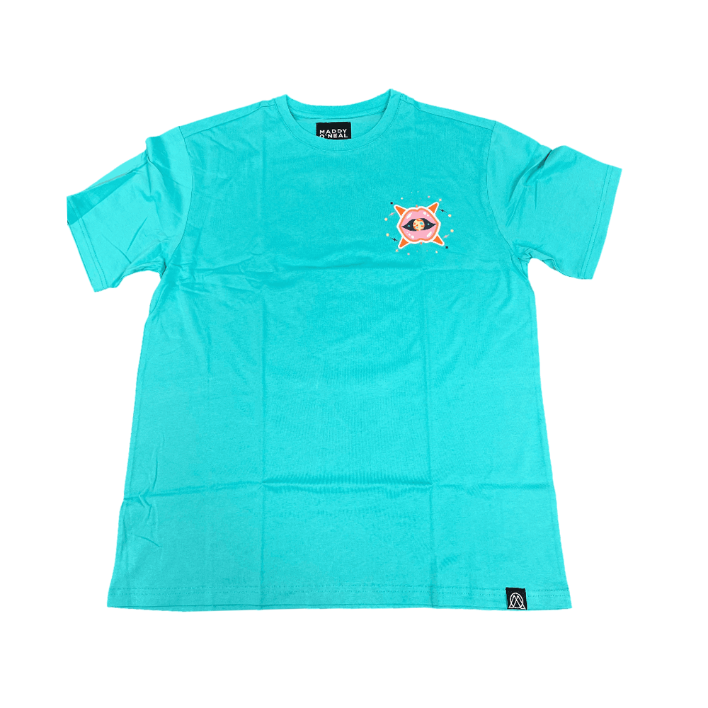 Ricochet Tee (aqua)